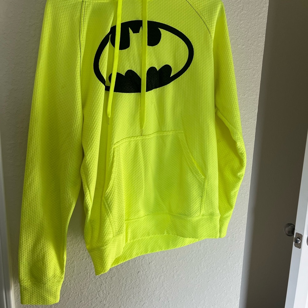 Batman Neon Yellow Hoodie